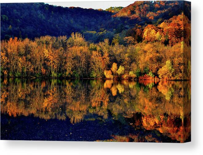 Fall Canvas Print featuring the photograph Pinwheel by Susie Loechler