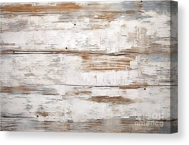 Premium Old White Painted Exfoliate Rustic Bright Light Wooden Texture -  Wood Background Shabby Canvas Print / Canvas Art by N Akkash - Fine Art  America