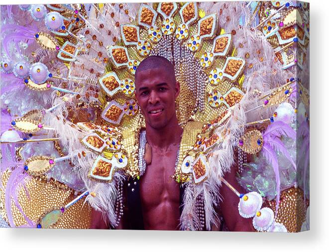Trinidad Canvas Print featuring the photograph Revel - Carnival, Trinidad and Tobago by Earth And Spirit