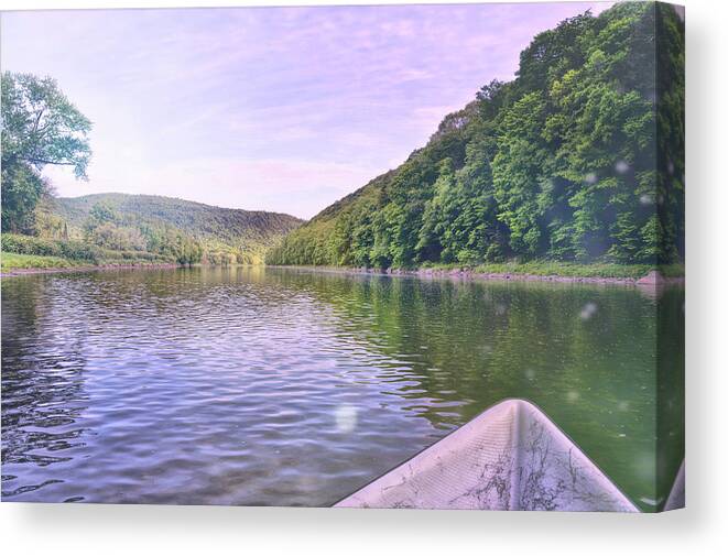 A Canvas Print featuring the photograph River Perfection by JAMART Photography