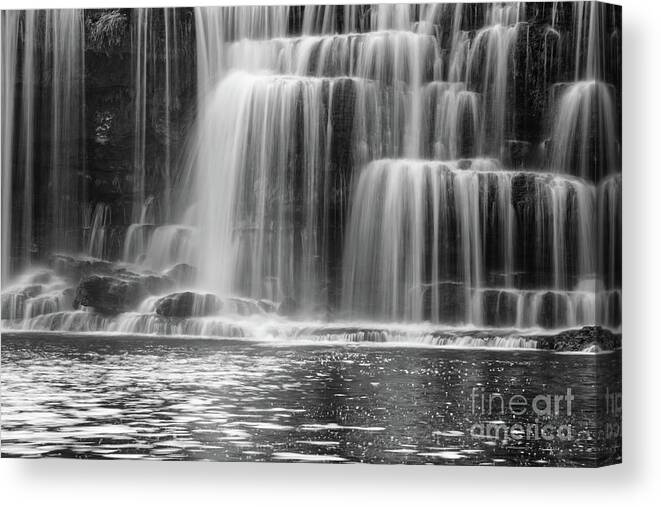 Waterfalls Canvas Print featuring the photograph Rock Island State Park 24 by Phil Perkins