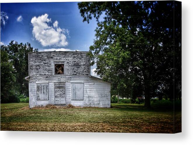 Rural Canvas Print featuring the photograph Rural Arkansas by DArcy Evans