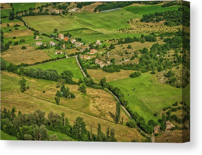 Provence Canvas Print featuring the photograph Rural Provence by Jurgen Lorenzen