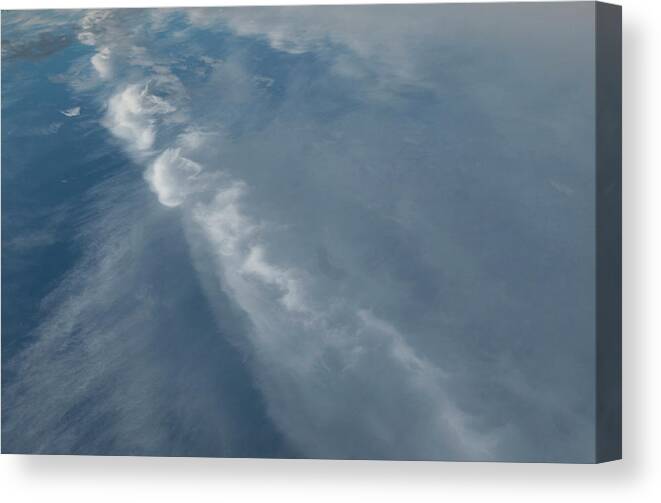 Sky Canvas Print featuring the photograph Sky With Clouds by Phil And Karen Rispin