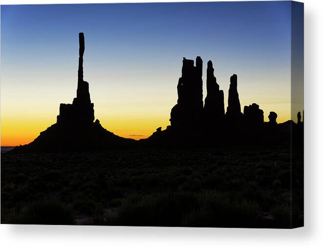 Arizona Canvas Print featuring the photograph Solace by Chad Dutson
