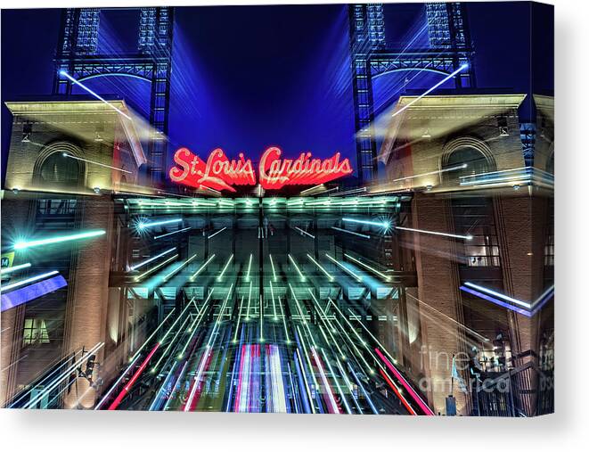 St Louis Cardinals Canvas Print / Canvas Art by Tom Watkins PVminer pixs -  Pixels