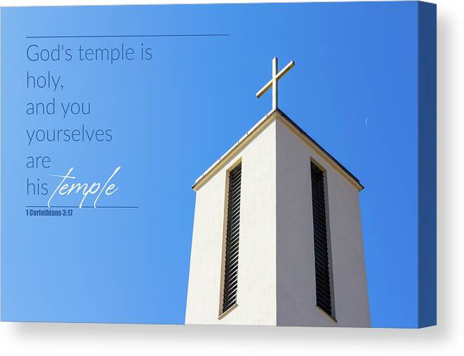 Temple Canvas Print featuring the photograph Temple by Viktor Wallon-Hars
