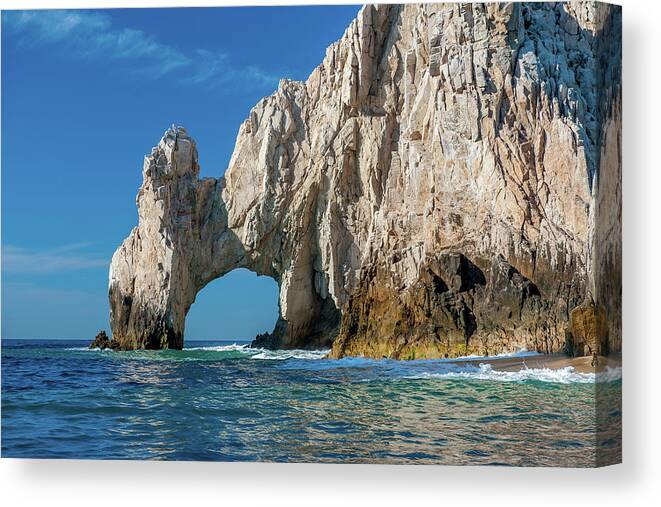 Los Cabos Canvas Print featuring the photograph The Arch Cabo San Lucas by Sebastian Musial