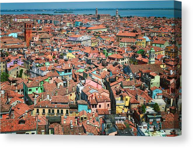 Venice Canvas Print featuring the photograph The Colors of Venice by Lee Sie