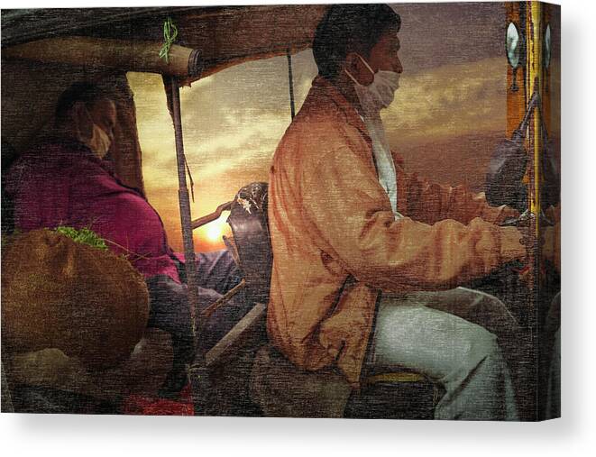 Photography Canvas Print featuring the photograph The Passenger by Craig Boehman