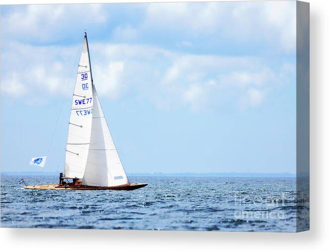 19th Canvas Print featuring the photograph The Pilen 1927 by Frederic Bourrigaud