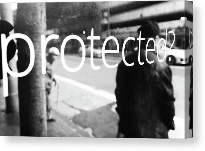 Street Photography Canvas Print featuring the photograph The Pro by J C