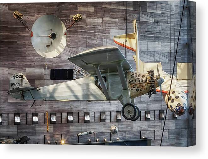 Spirit Of St. Louis Canvas Print featuring the photograph The Spirit of St. Louis by Susan Rissi Tregoning