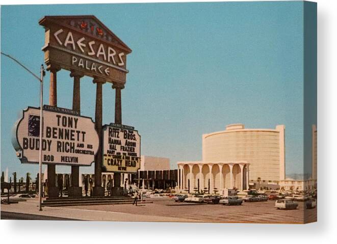Vintage Las Vegas Caesar's Palace Post card 