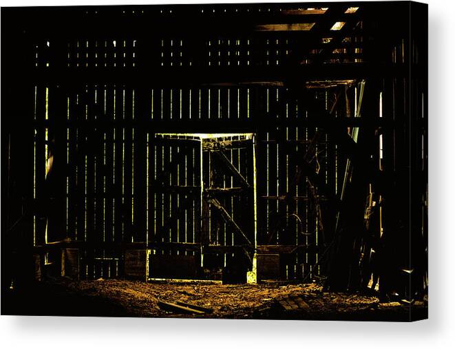 Barn Canvas Print featuring the photograph Walking Dead by Andrew Paranavitana