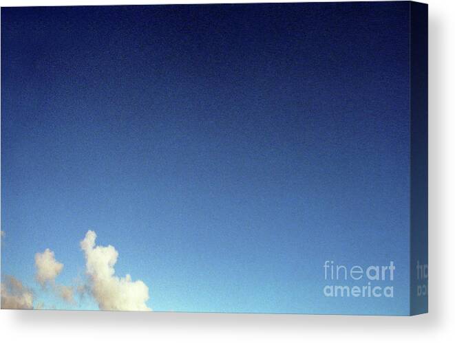 Blue Canvas Print featuring the photograph Wandered lonely as a cloud by Robert Douglas