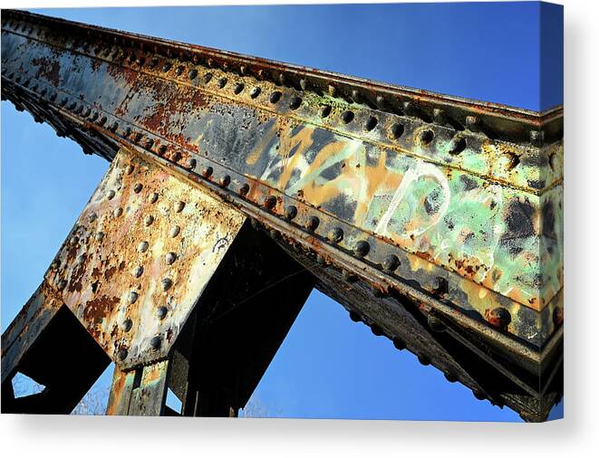 Detail Canvas Print featuring the photograph West Yough Detail by Steven Nelson