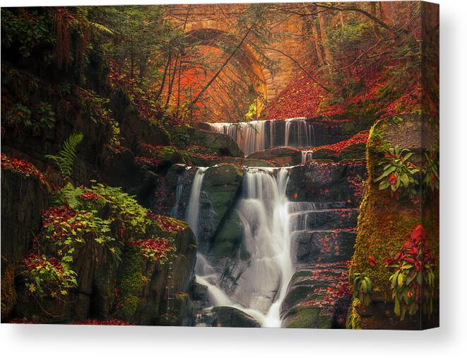 Bulgaria Canvas Print featuring the photograph Where Magic Is Real by Evgeni Dinev