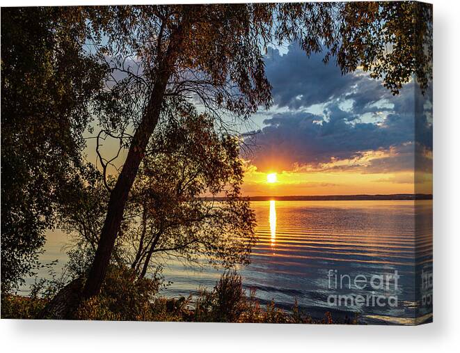 Sunrise Canvas Print featuring the photograph Who Needs the Tropics by William Norton