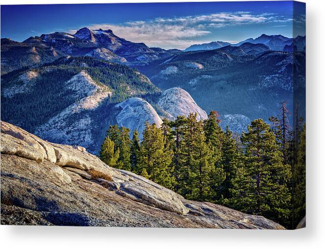 Yosemite Canvas Print featuring the photograph Yosemite Morning by Rick Berk