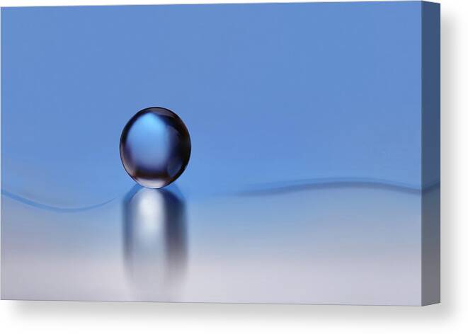 Macro Canvas Print featuring the photograph To Find Silence by Heidi Westum