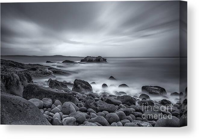 Acadia Canvas Print featuring the photograph In A Tidal Wave Of Mystery by Evelina Kremsdorf