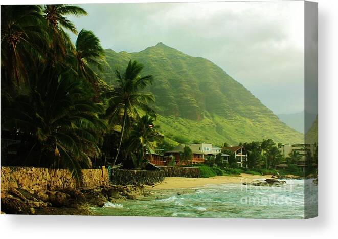 Coastal Landscape Canvas Print featuring the photograph Island Living by Craig Wood