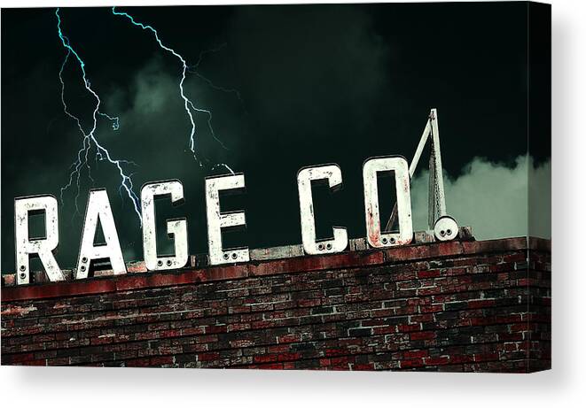 Rage Canvas Print featuring the photograph Rage Co. by Rick Mosher