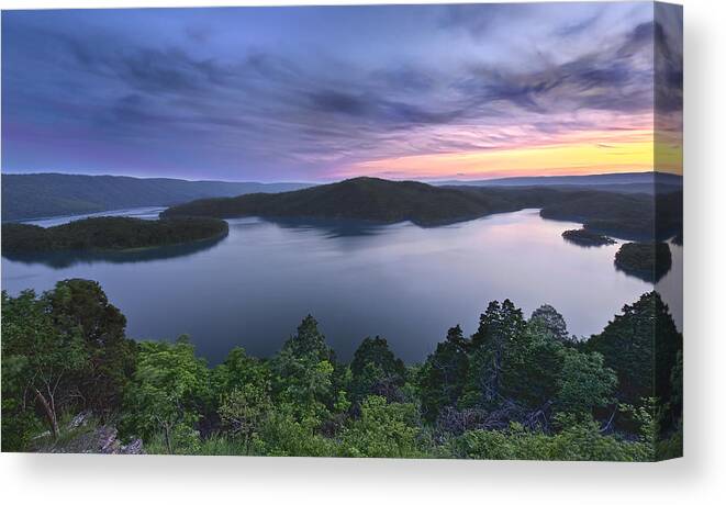 Raystown Canvas Print featuring the photograph Raystown Lake by Michael Pyle