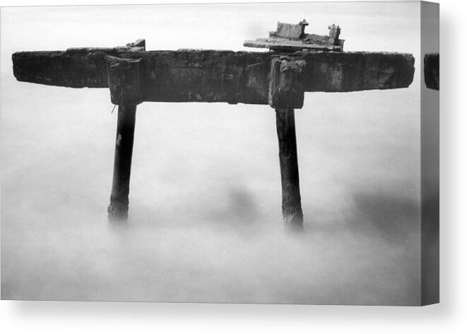 Ruins Canvas Print featuring the photograph Salt Water by Amarildo Correa