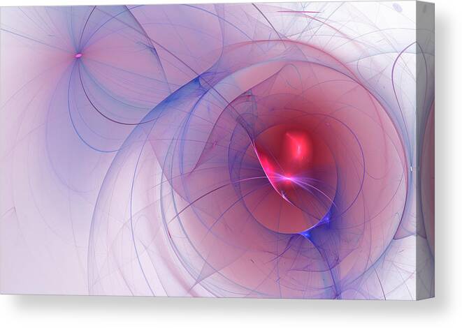 Chaos Canvas Print featuring the digital art She-Bop by Jeff Iverson