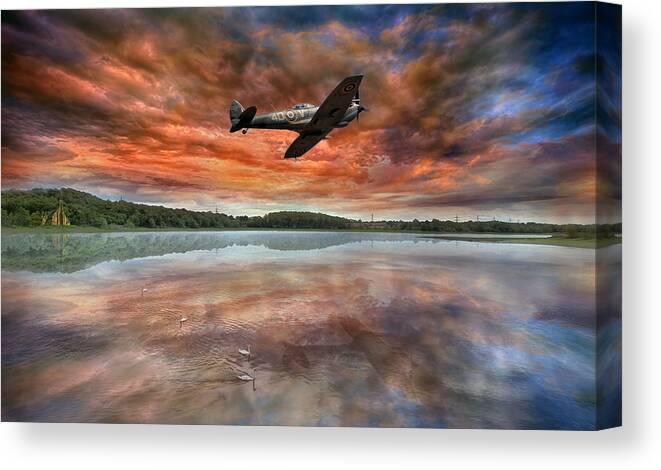 Spitfire Canvas Print featuring the photograph Speed Testing by Jason Green