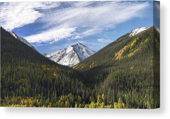 Torreys Canvas Print featuring the photograph Torreys Peak 3 by Aaron Spong