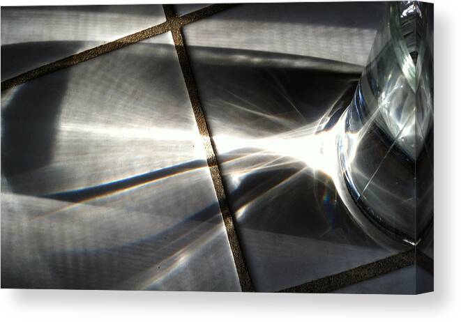 Shadows Canvas Print featuring the photograph Cup 3 by Bill Owen