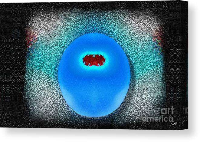 Surreal Canvas Print featuring the digital art Great Ball by Ronald Bissett