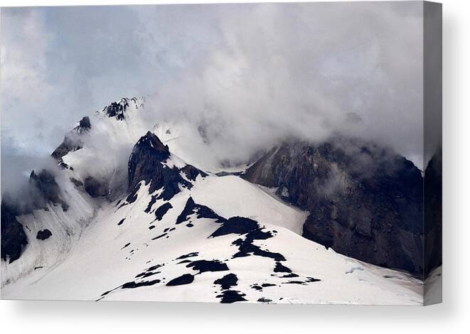 Mt. Hood Canvas Print featuring the photograph Mt. Hood by Matt Hanson