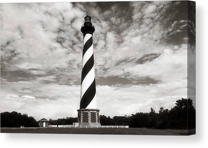 Cape Hatteras Light Canvas Print featuring the photograph Cape Hatteras Light #2 by Mountain Dreams