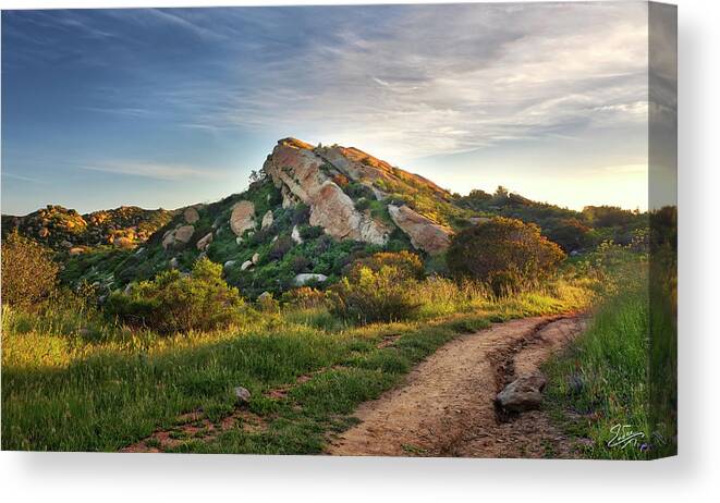 Big Rock Canvas Print featuring the photograph Big Rock by Endre Balogh