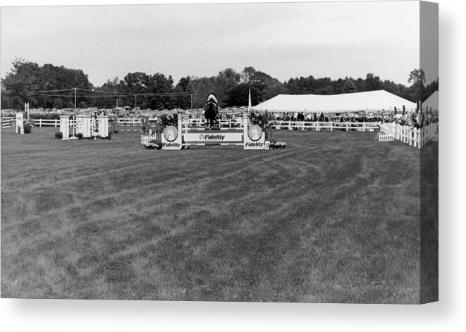 Horse Canvas Print featuring the photograph Horse Show by Joseph Caban