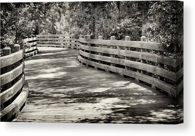 Pathway Canvas Print featuring the photograph Nostalgic Pathway by Paul Schreiber