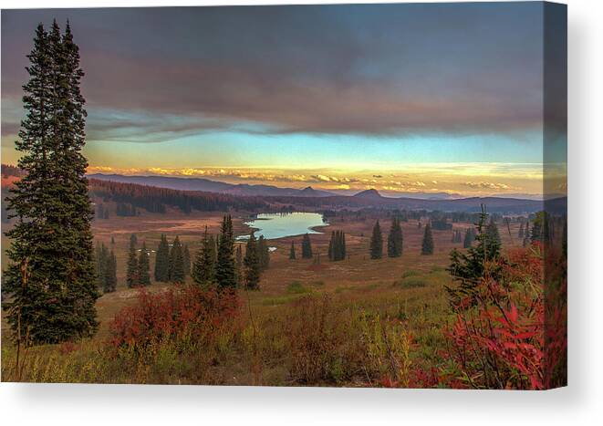 Steamboat Canvas Print featuring the photograph Smokey Summer by Kevin Dietrich