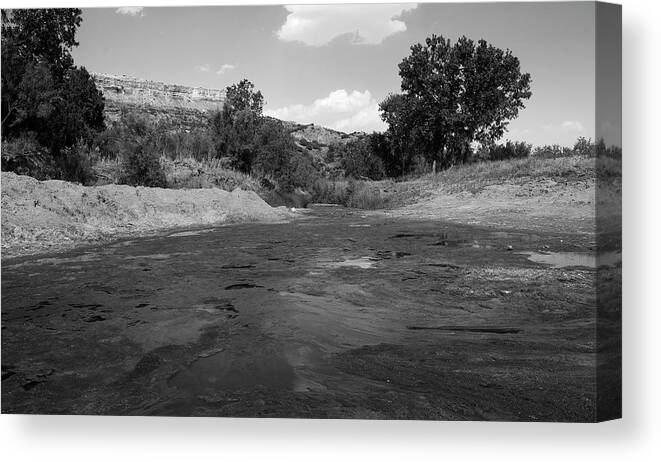 Richard E. Porter Canvas Print featuring the photograph Prairie Dog Town Fork of the Red River - Palo Duro Canyon State Park, Texas by Richard Porter