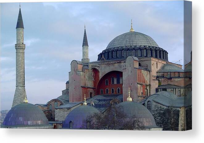 Istanbul Canvas Print featuring the photograph Sofia by Tim O'brien Photos