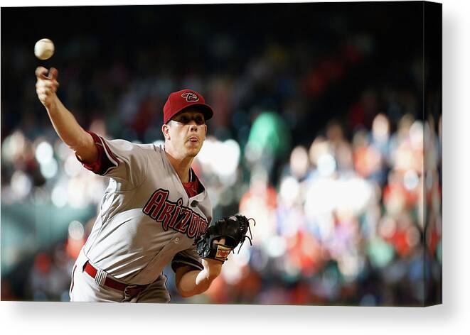 People Canvas Print featuring the photograph Jeremy Hellickson by Scott Halleran