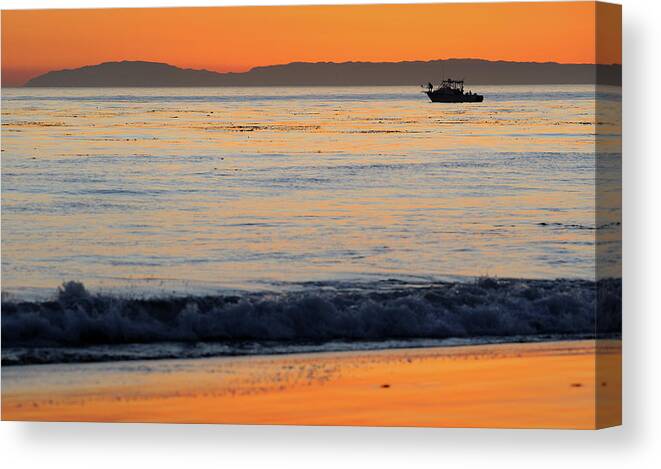 California Canvas Print featuring the photograph Orange Afternoon by Steven Keys