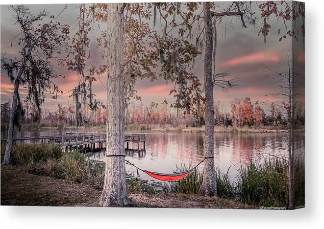 Relax Canvas Print featuring the photograph Relax by Debra Forand