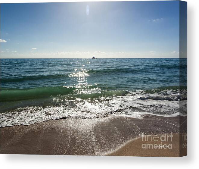 Starshine Canvas Print featuring the photograph Starshine #1 by Michelle Constantine