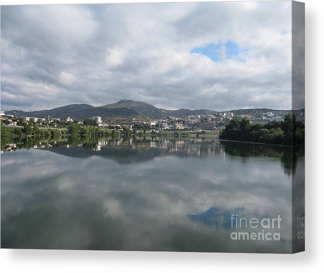 Landscape Canvas Print featuring the photograph Douro River Valley #10 by Arlene Carmel