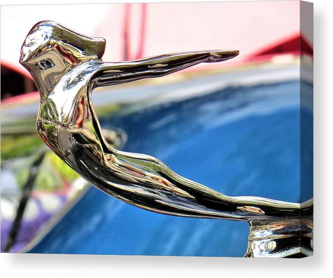 Autos Canvas Print featuring the photograph Classic Car Art by Dart Humeston