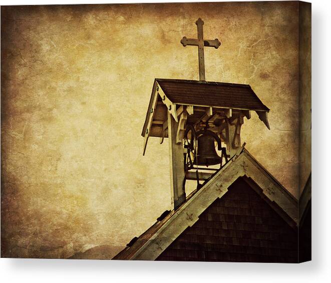 Wall Decor Canvas Print featuring the photograph As the Bell Tolls by Micki Findlay